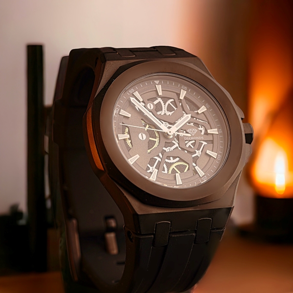 Diamonds  Gray Dial
